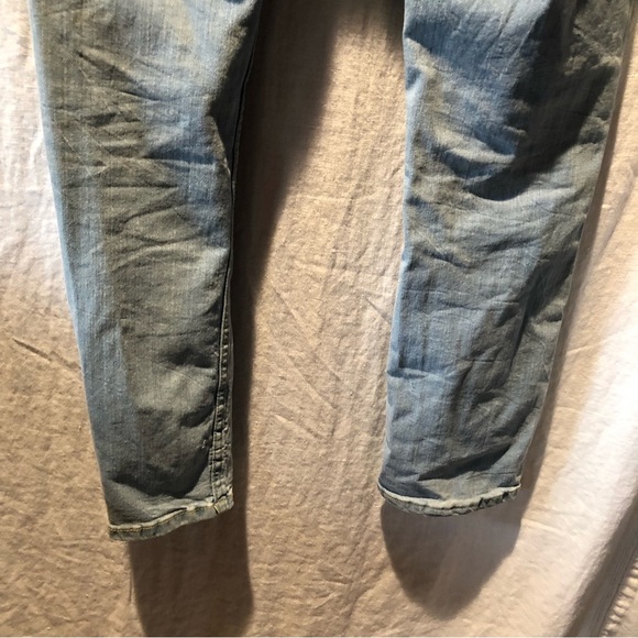 Mens Levi’s light wash style 502 regular taper jeans great condition 30 x 32 - Picture 6 of 10